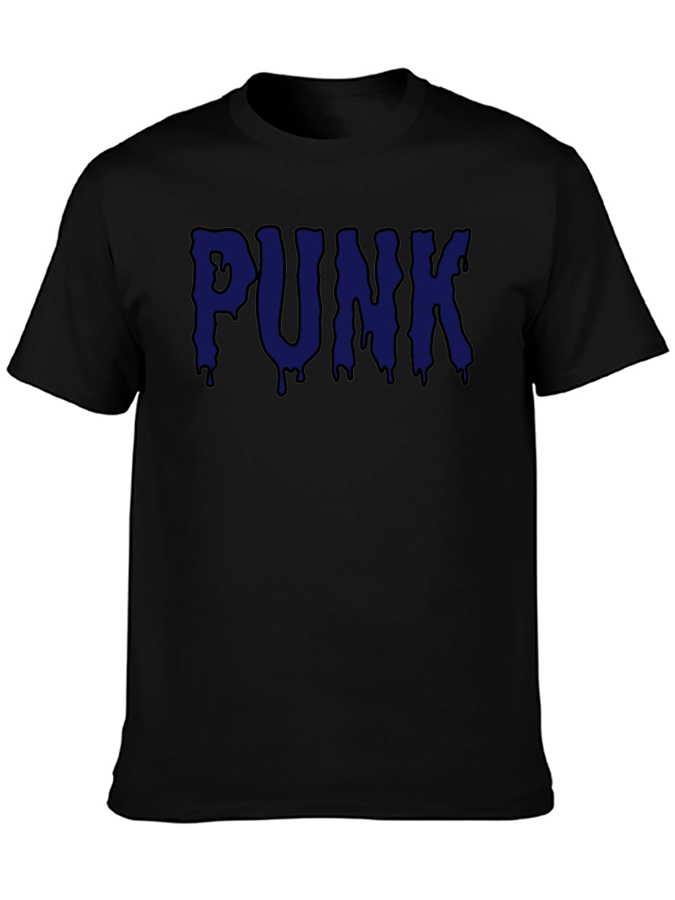 Punk Graphic Tee - Mens Black T-Shirt
