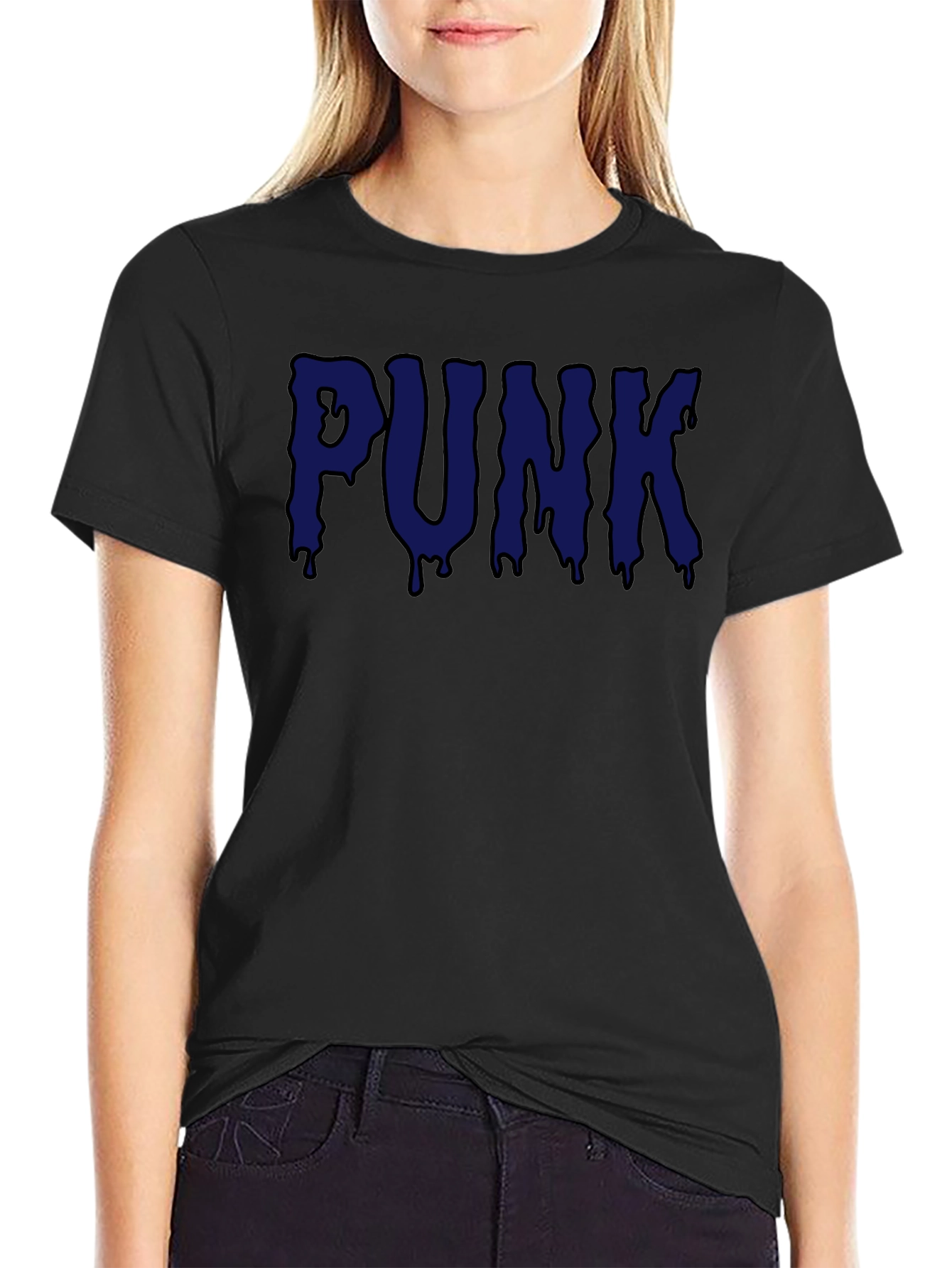 Punk Graphic Tee - Mens Black T-Shirt