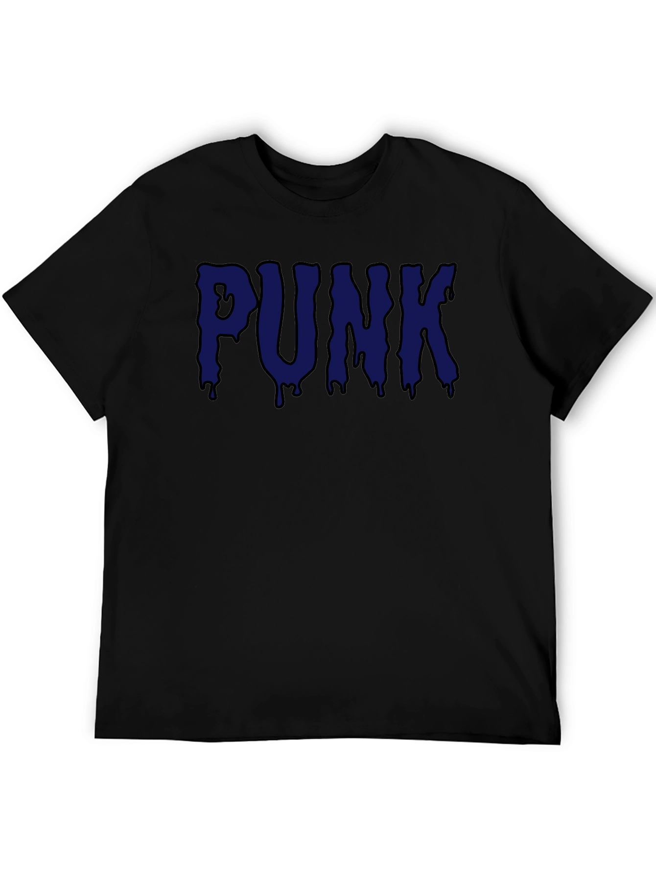 Punk Graphic Tee - Mens Black T-Shirt