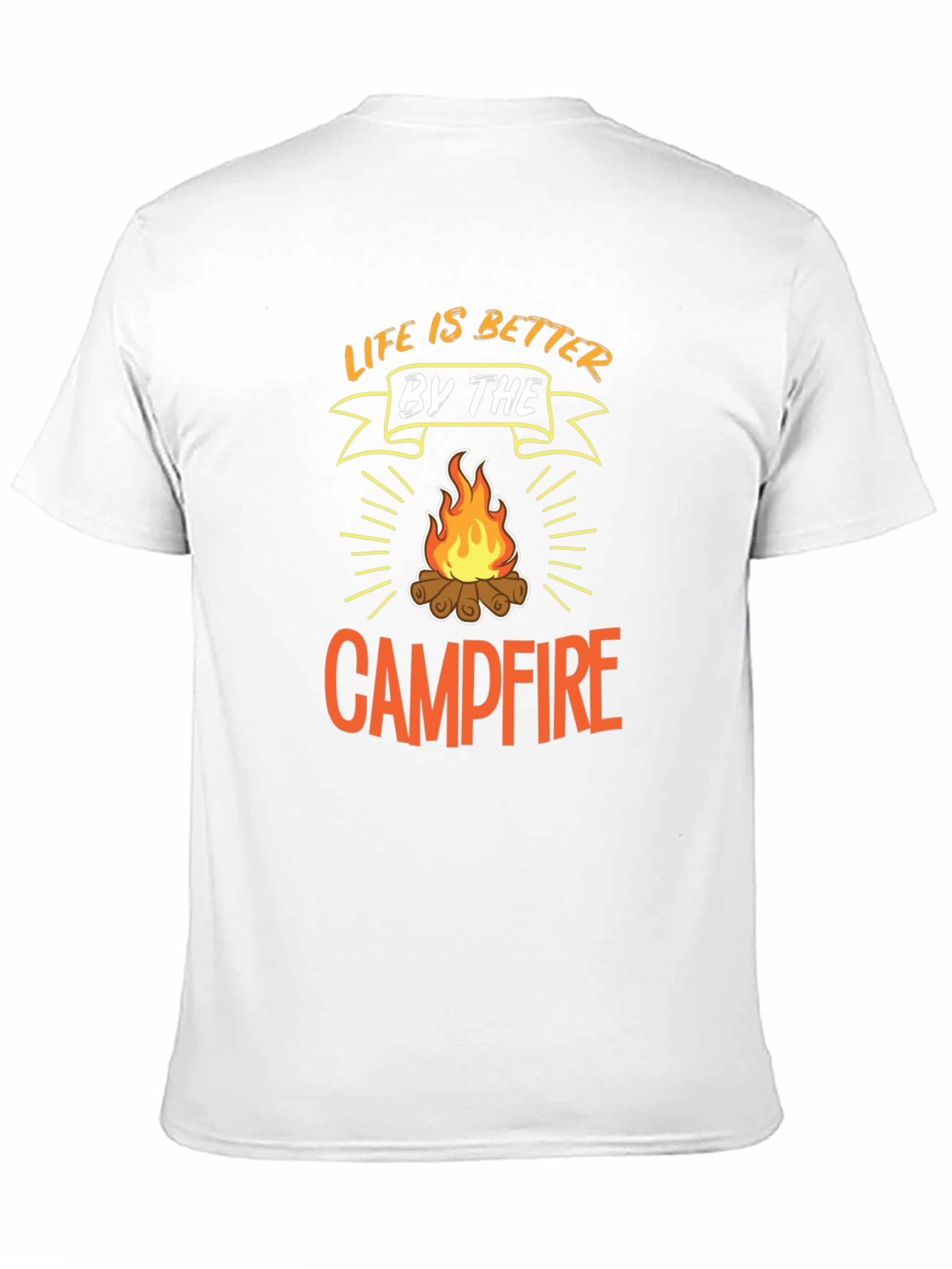 Life is Better by the Campfire Black T-Shirt