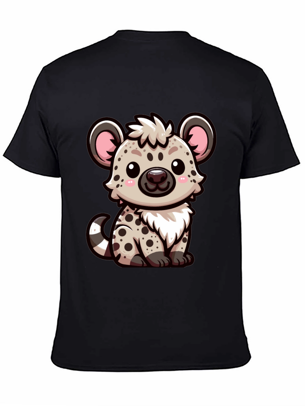 Cute Hyena Graphic Tee - Soft Cotton Blend