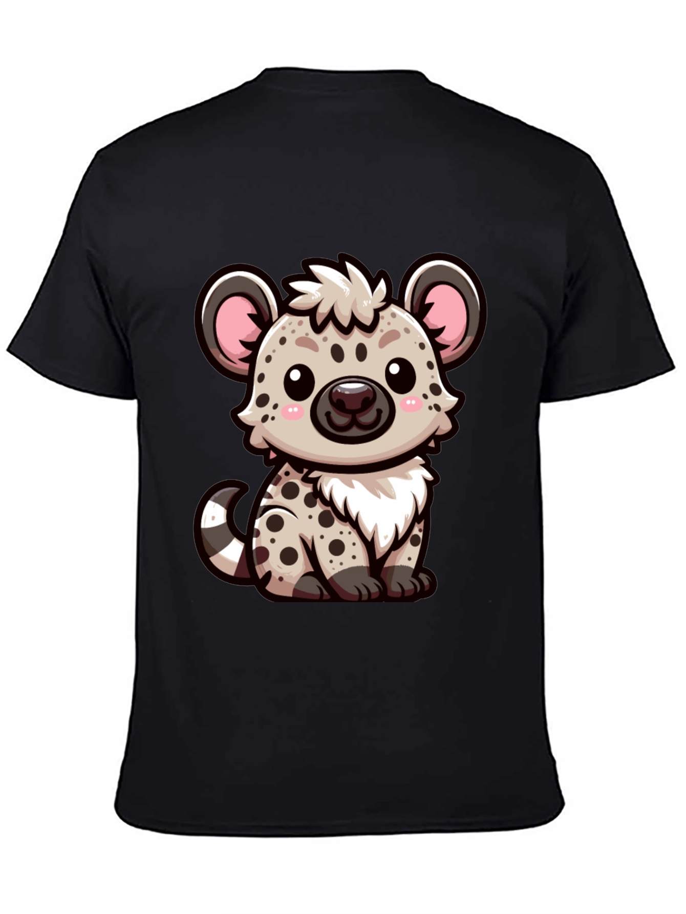 Cute Hyena Graphic Tee - Soft Cotton Blend