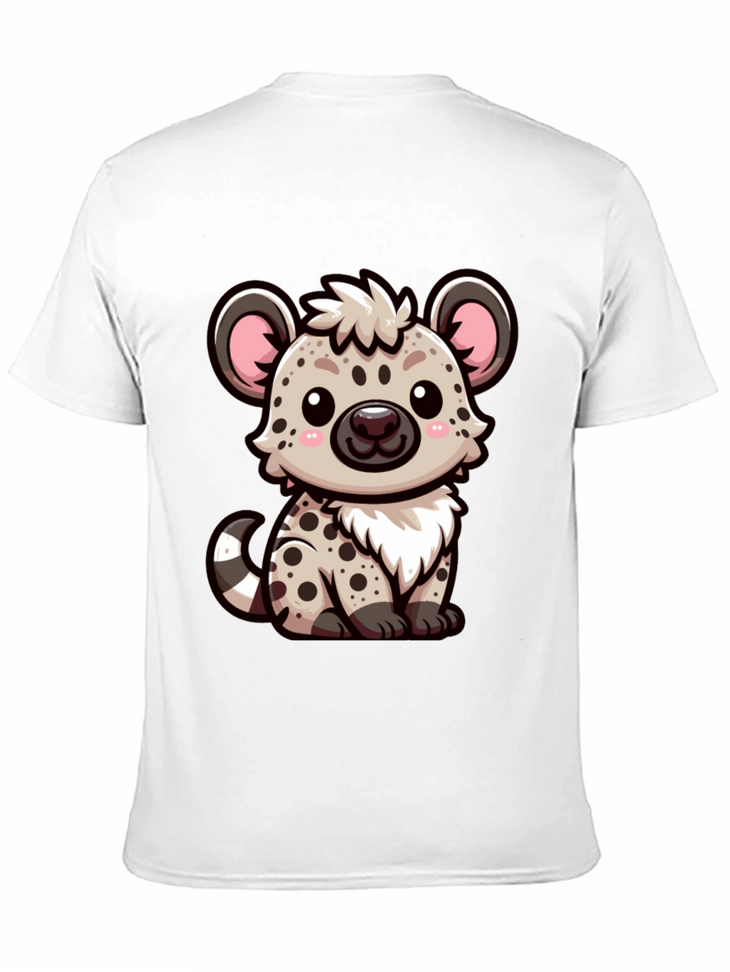 Cute Hyena Graphic Tee - Soft Cotton Blend