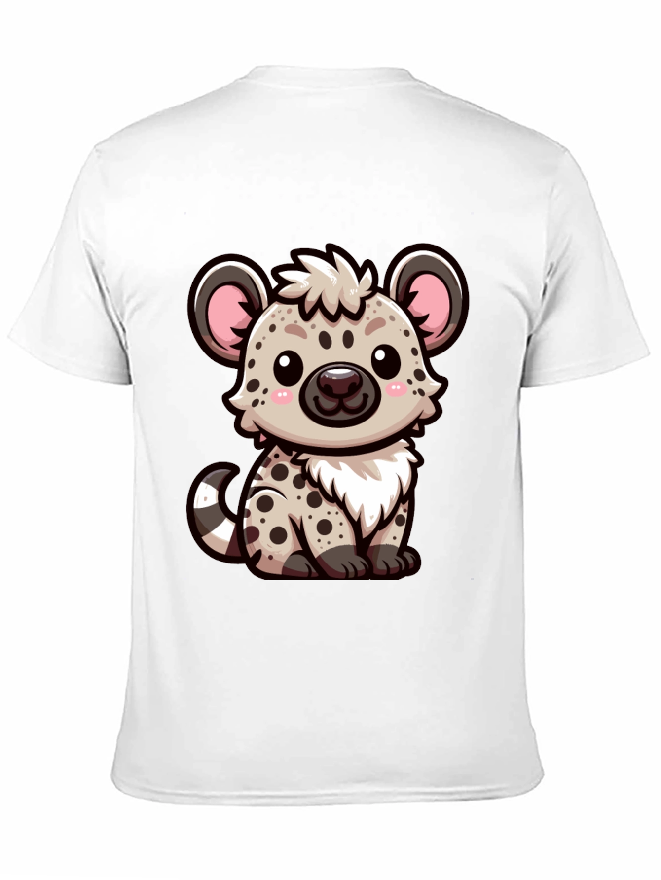 Cute Hyena Graphic Tee - Soft Cotton Blend