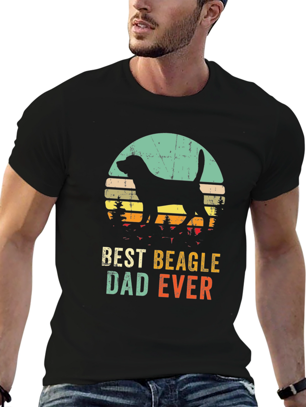 Best Beagle Dad Ever T-Shirt