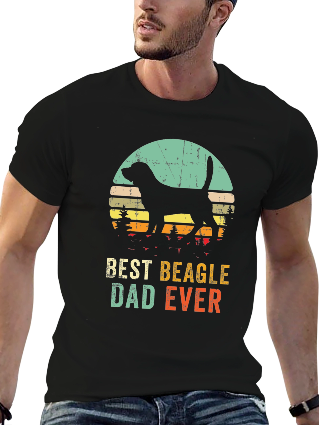 Best Beagle Dad Ever T-Shirt