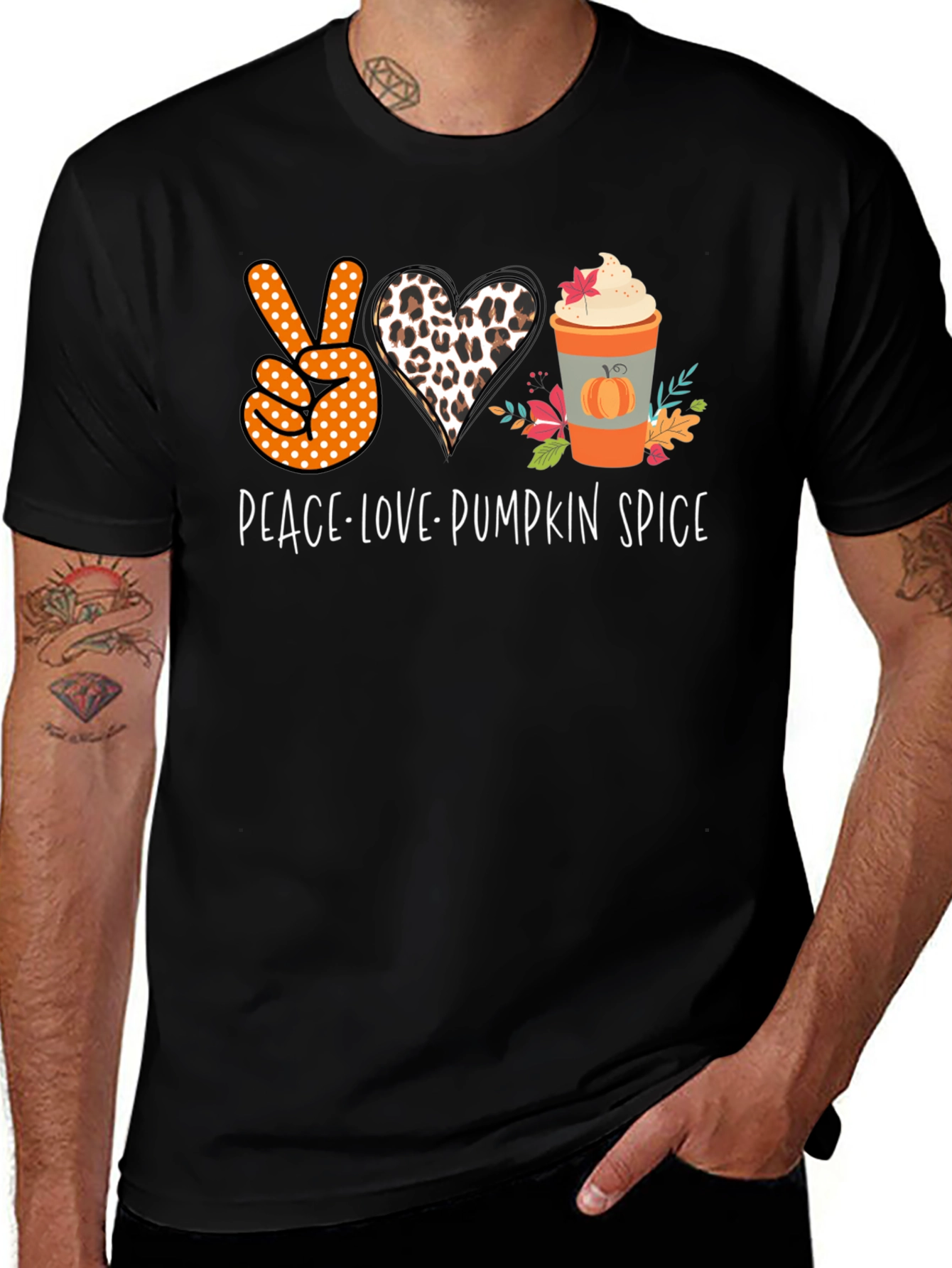 Peace Love Pumpkin Spice T-Shirt