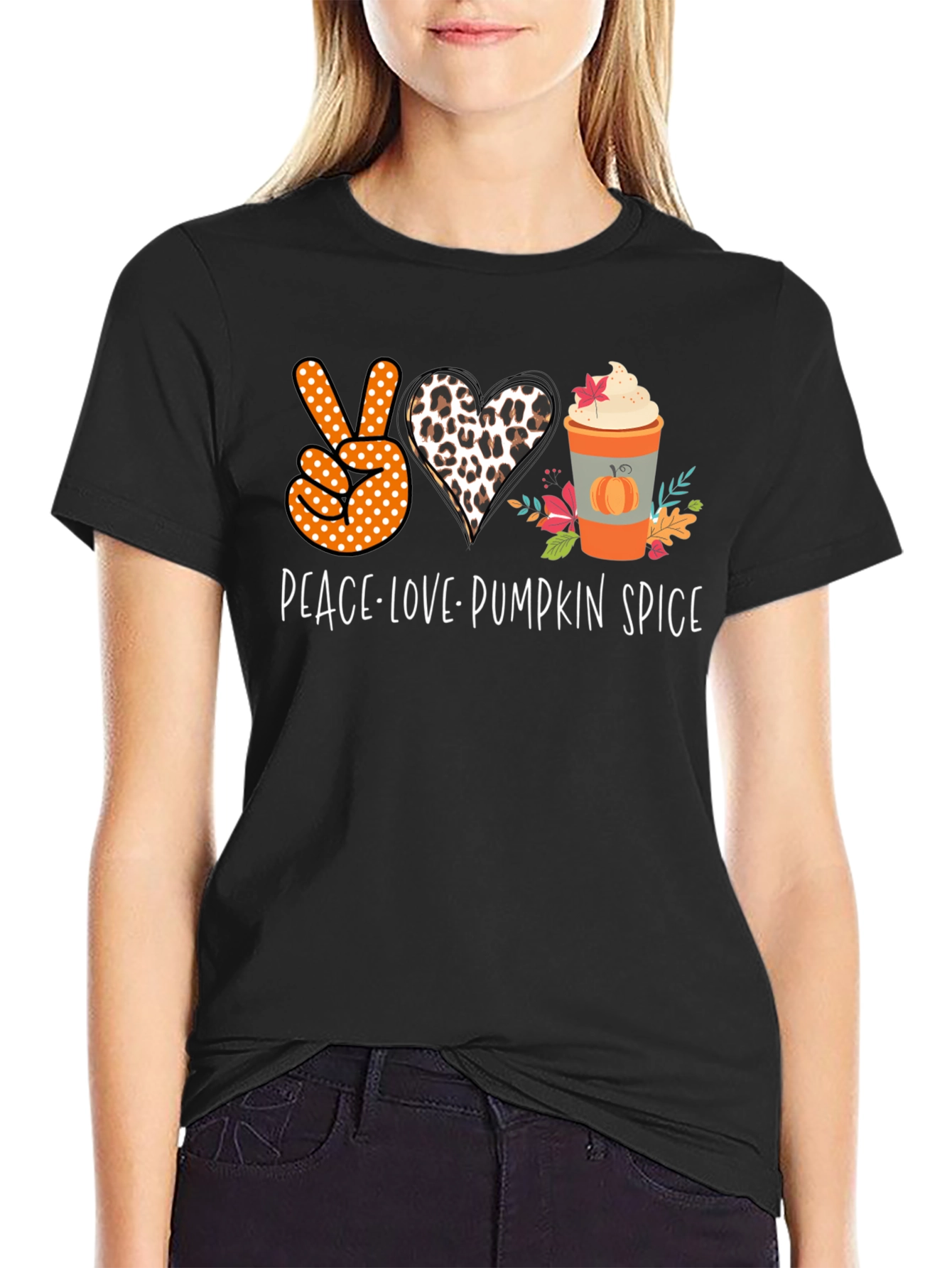 Peace Love Pumpkin Spice T-Shirt