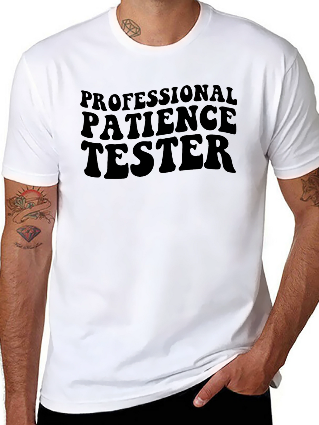 Professional Patience Tester Graphic Tee