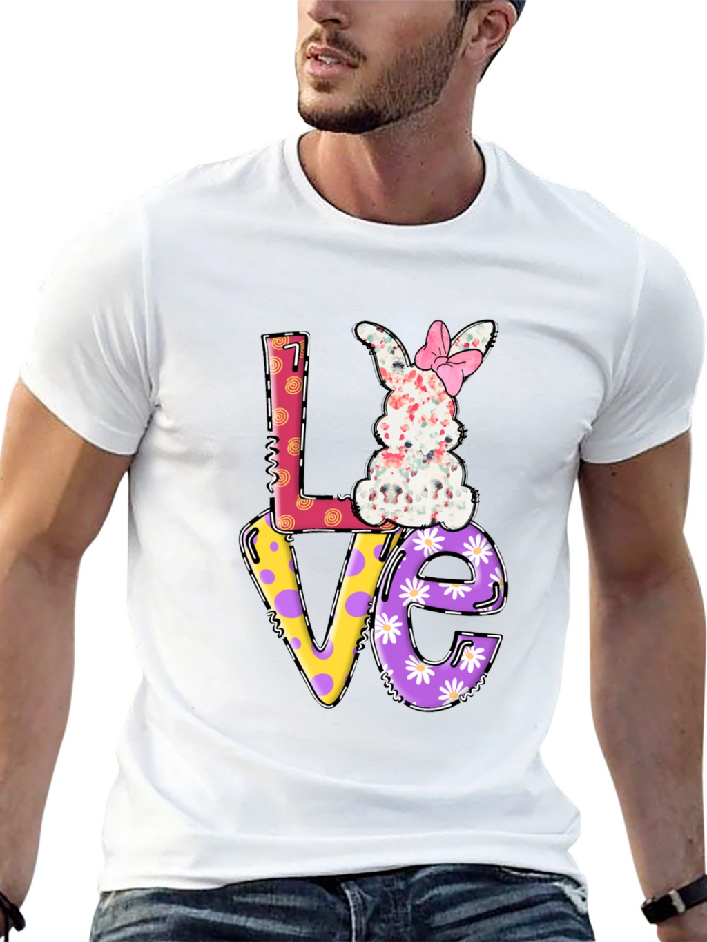Love Bunny Graphic Tee - Easter Special