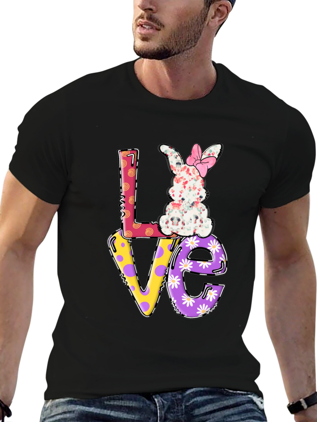 Love Bunny Graphic Tee - Easter Special