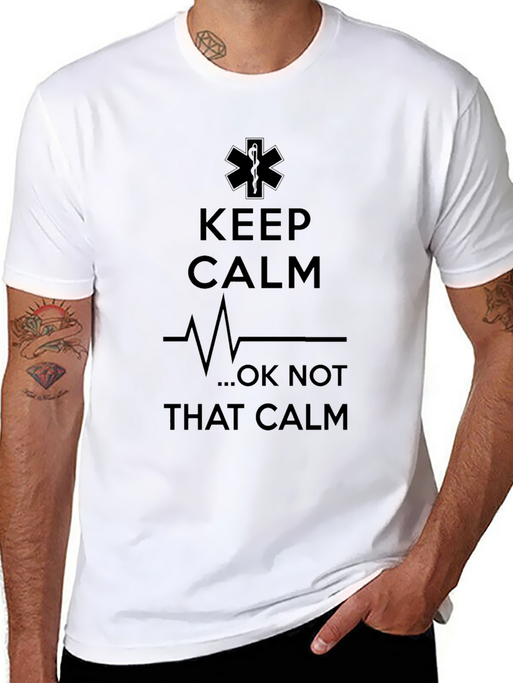 Keep Calm EMT Graphic T-Shirt