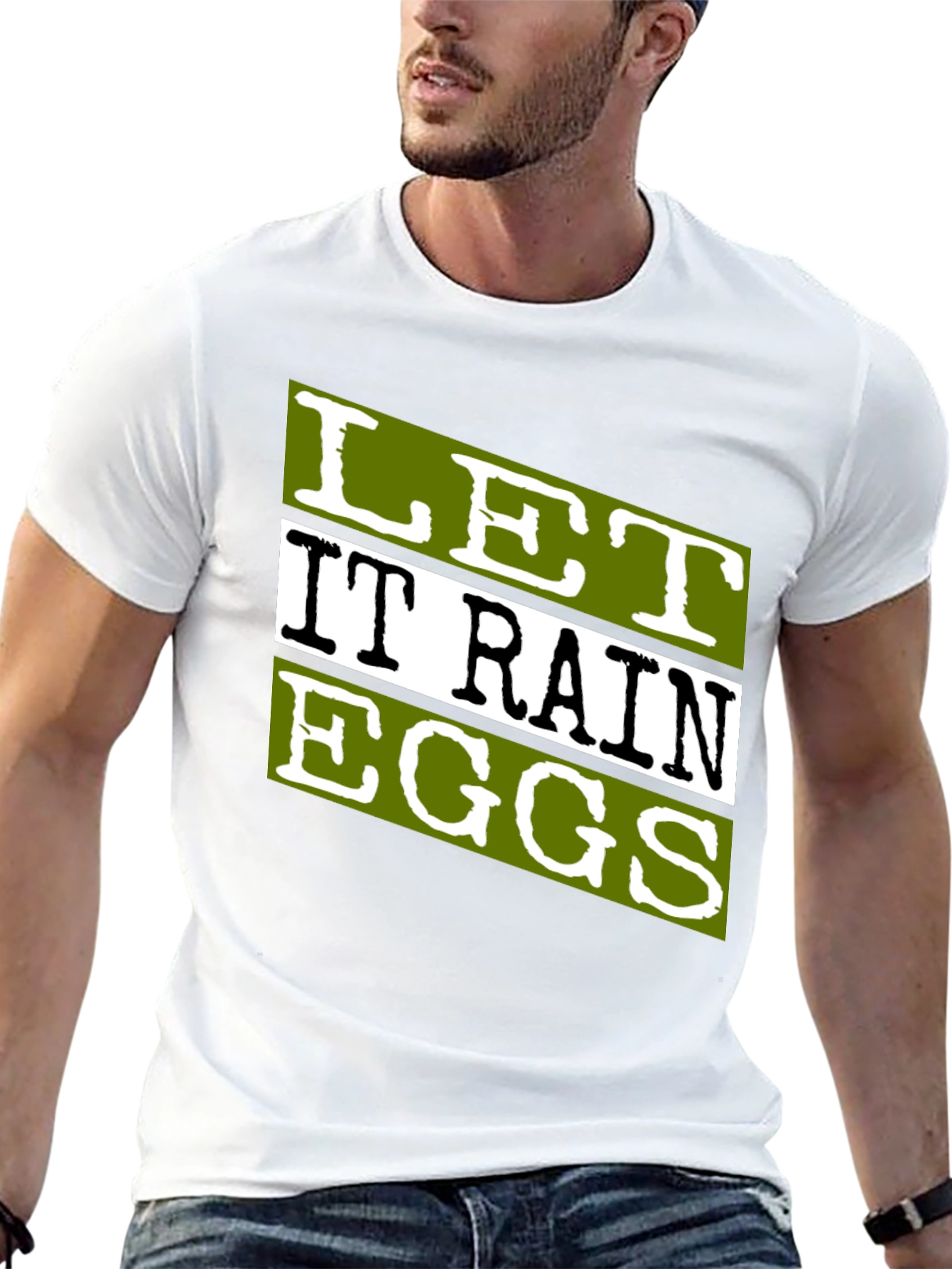 Let It Rain Eggs Graphic Tee - Unisex