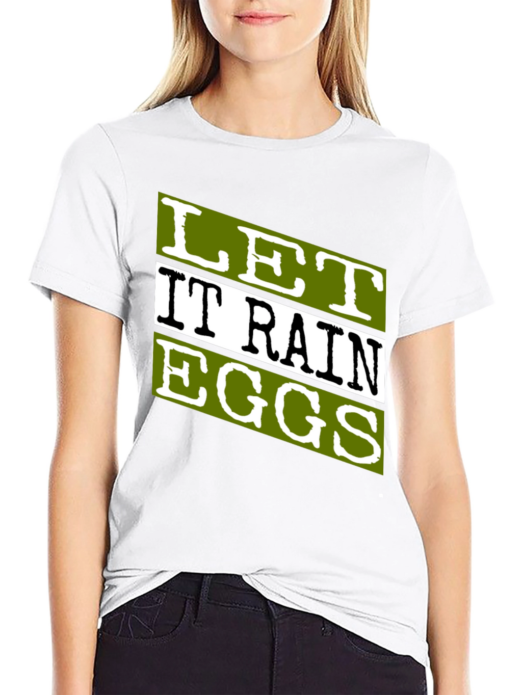 Let It Rain Eggs Graphic Tee - Unisex