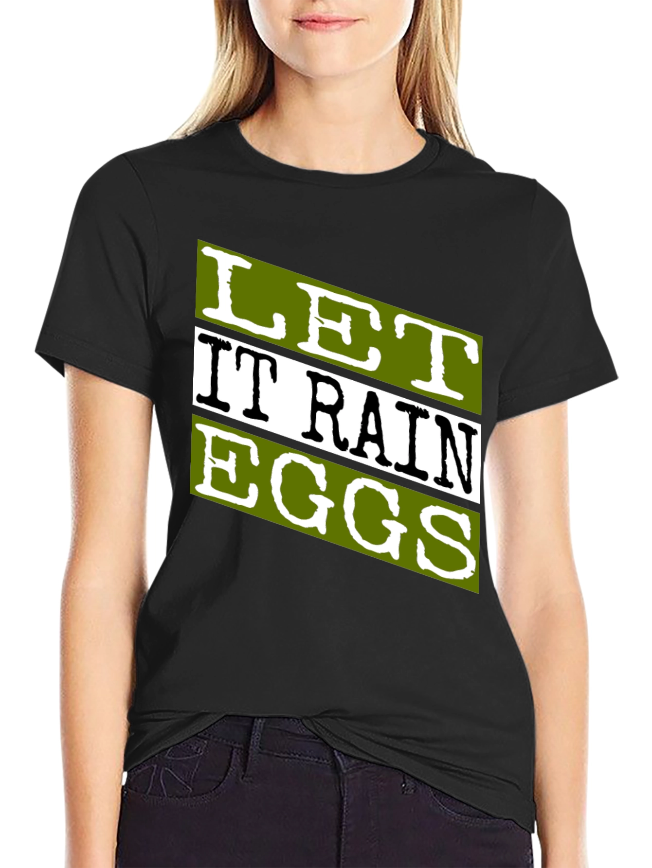 Let It Rain Eggs Graphic Tee - Unisex