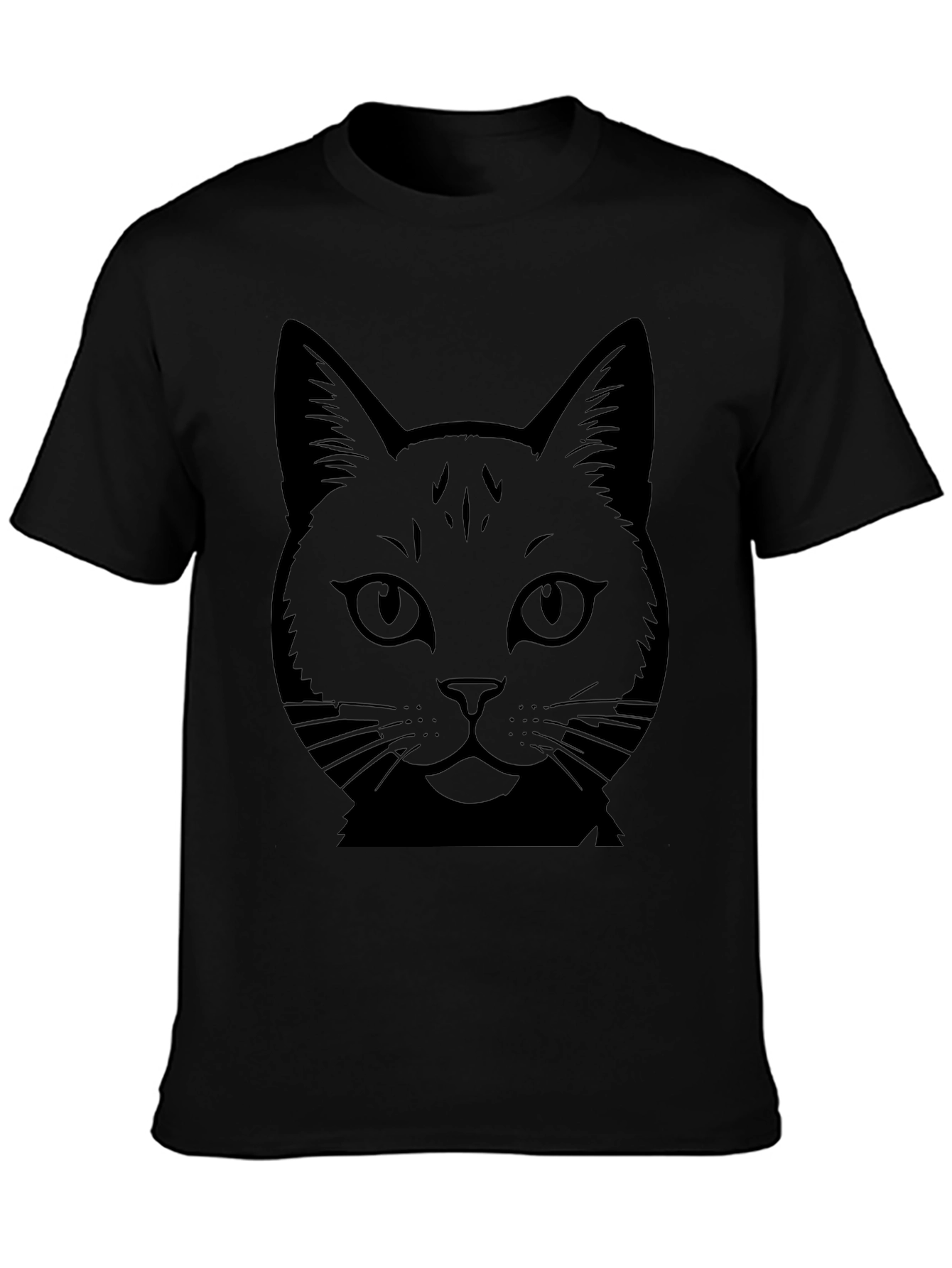 Black Cat Graphic Tee - Unisex Fashion Top