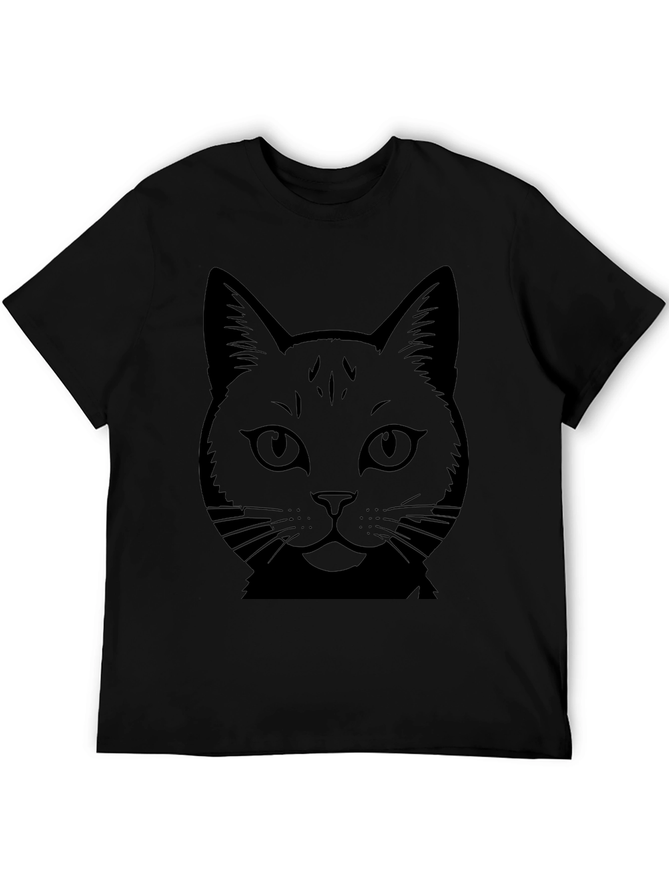 Black Cat Graphic Tee - Unisex Fashion Top