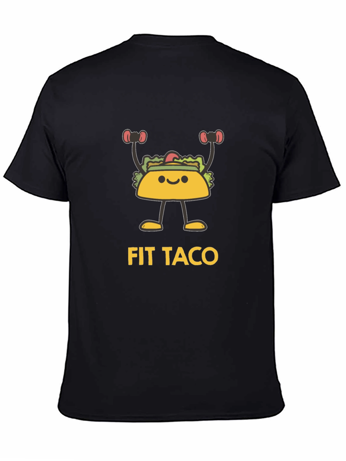 Fit Taco Graphic T-Shirt - Black
