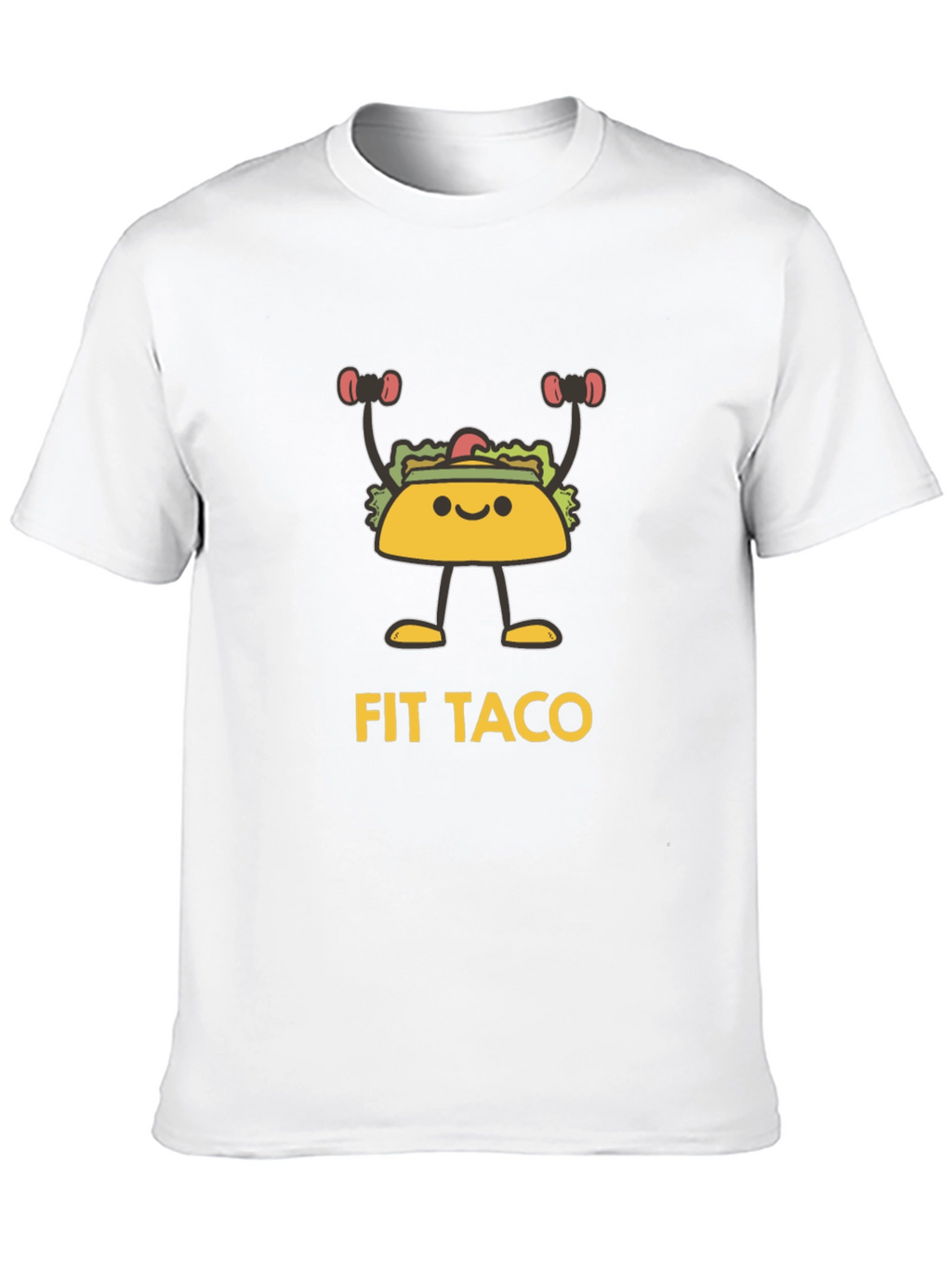 Fit Taco Graphic T-Shirt - Black