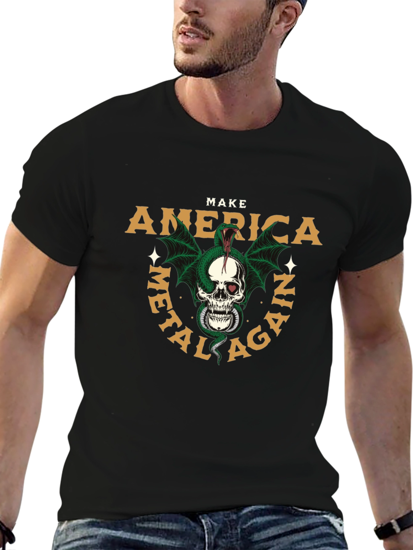 Make America Metal Again Graphic T-Shirt