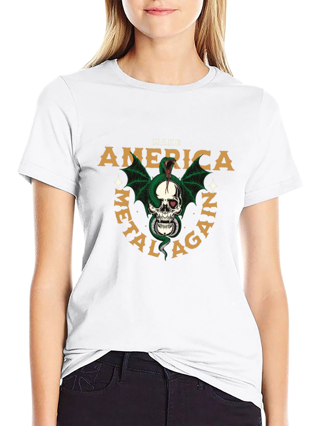 Make America Metal Again Graphic T-Shirt