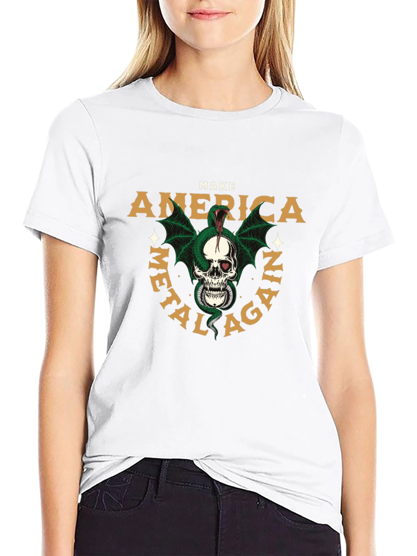 Make America Metal Again Graphic T-Shirt