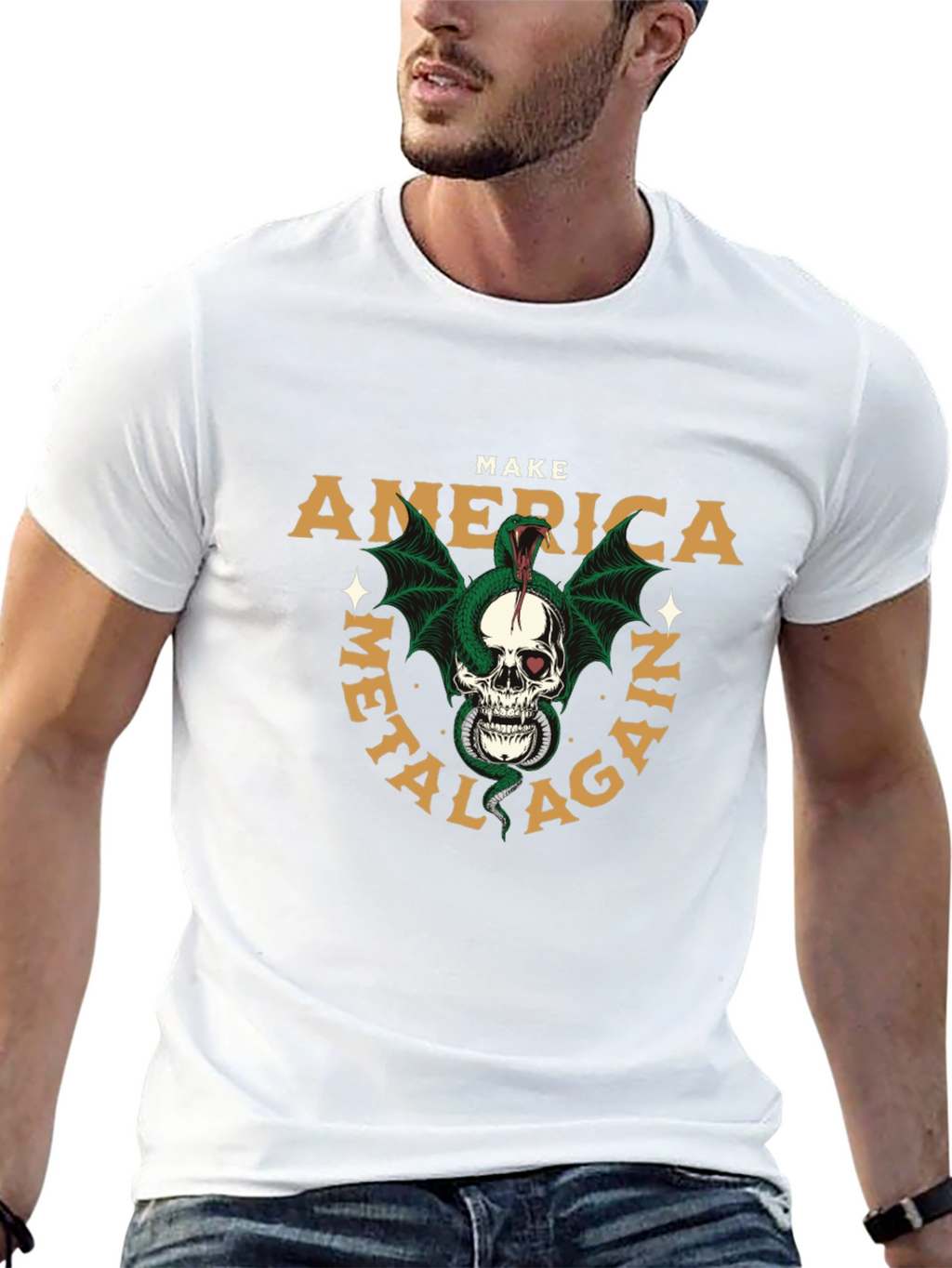Make America Metal Again Graphic T-Shirt