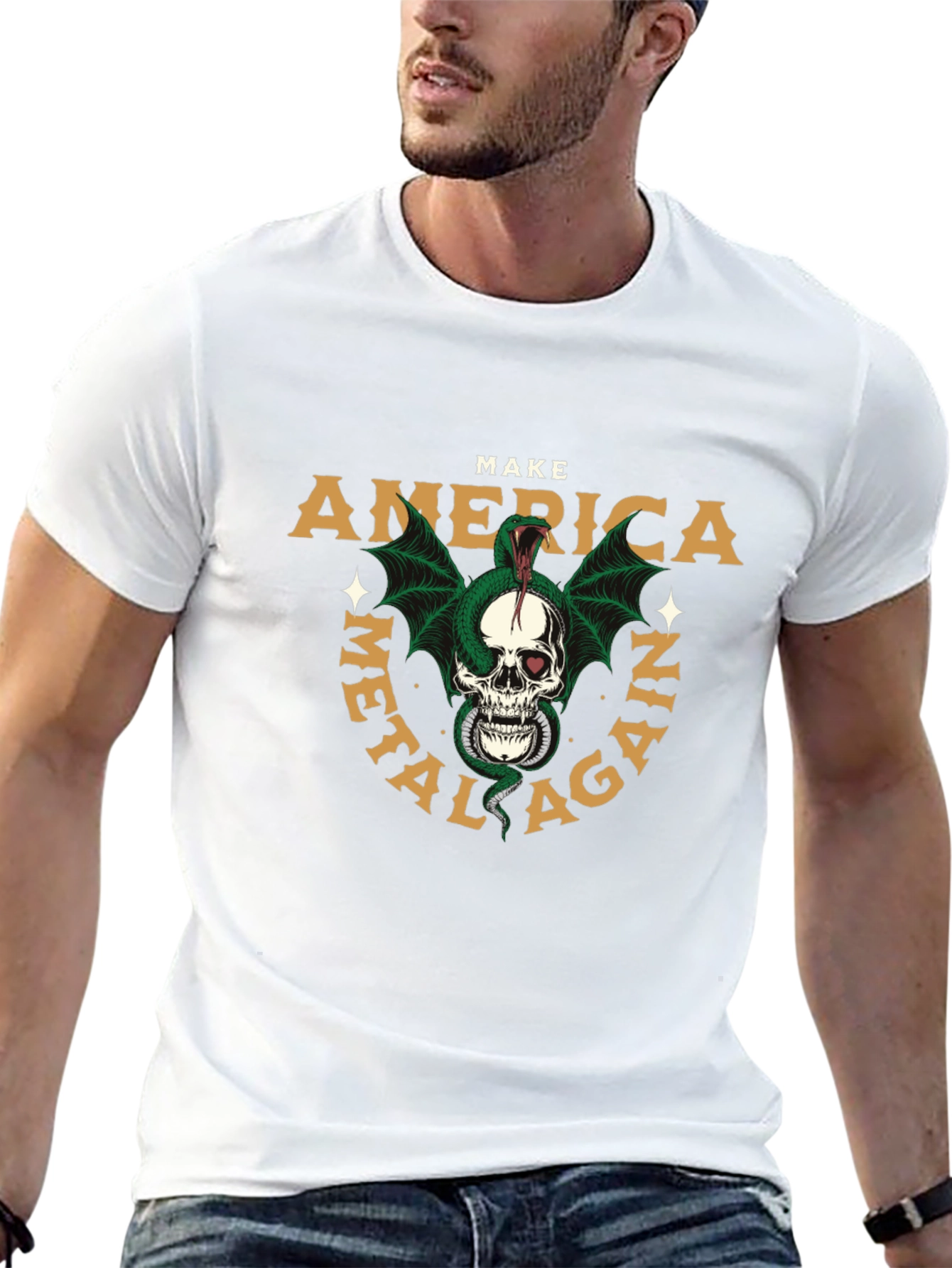 Make America Metal Again Graphic T-Shirt