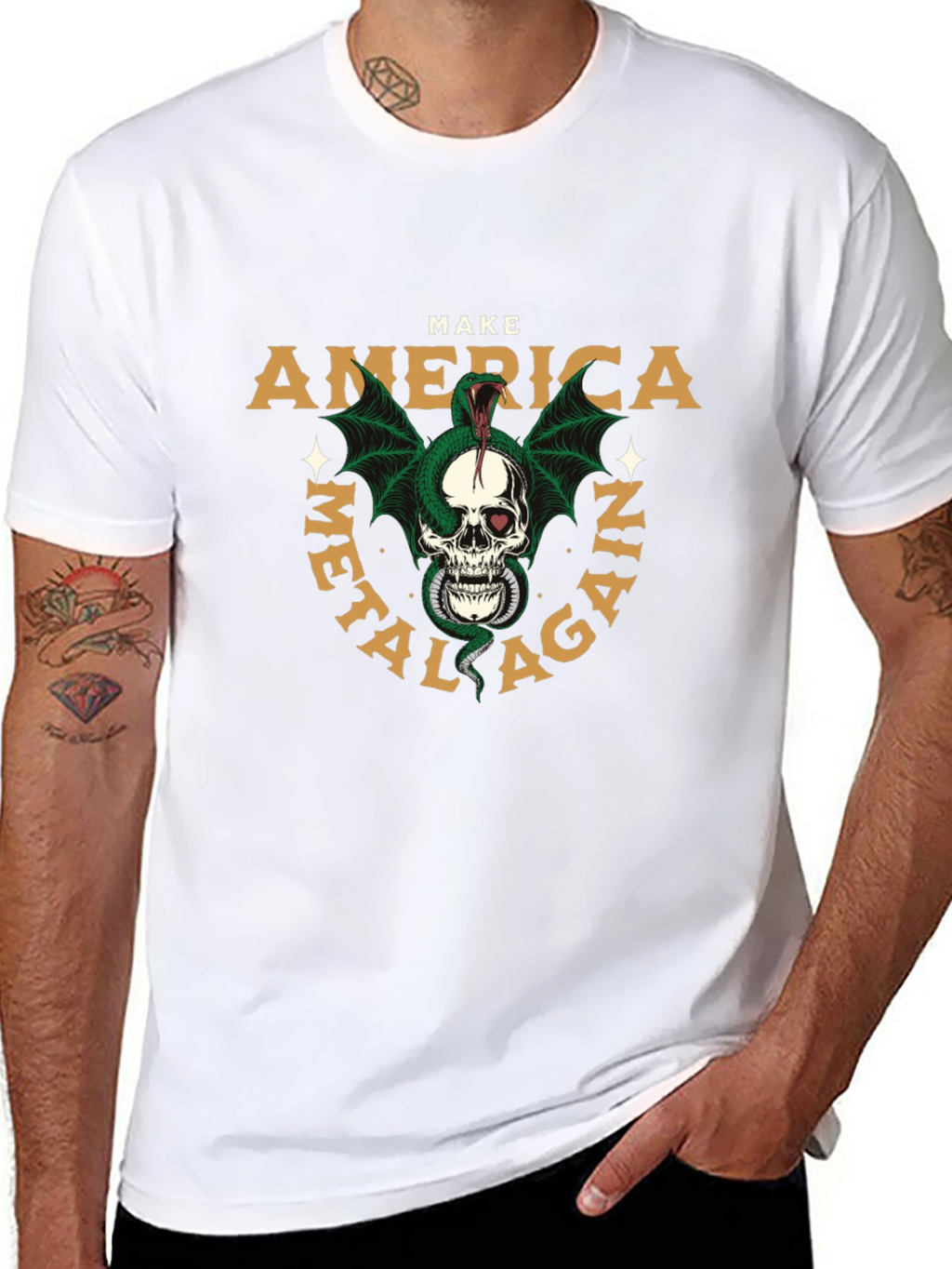 Make America Metal Again Graphic T-Shirt