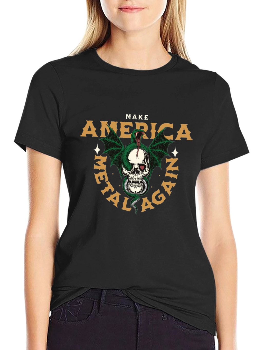 Make America Metal Again Graphic T-Shirt