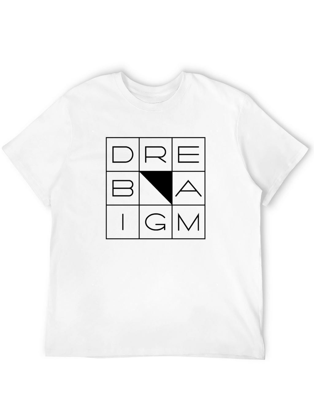 Dream Big Mens Black T-Shirt