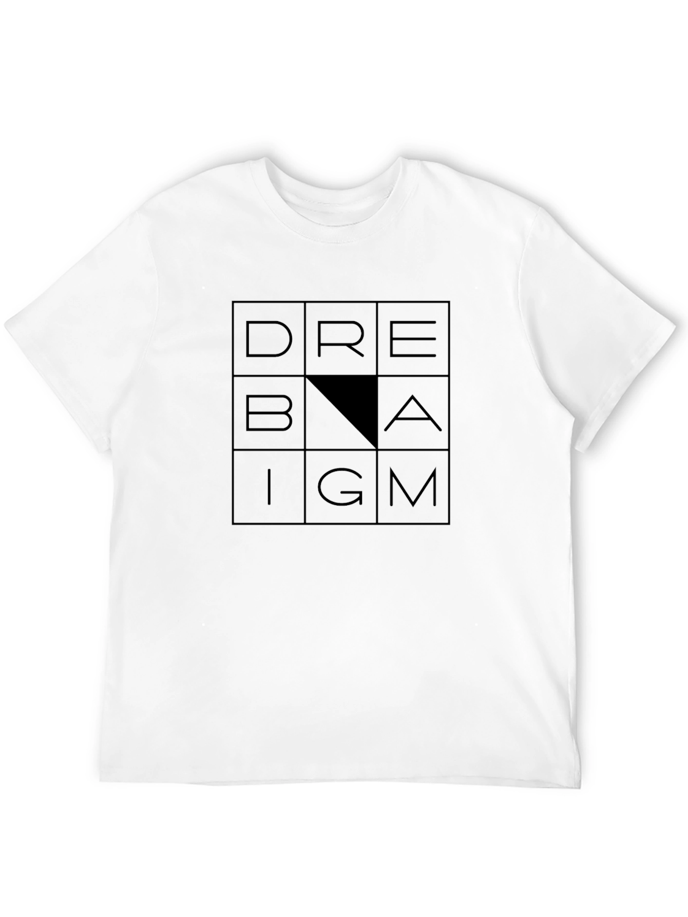 Dream Big Mens Black T-Shirt