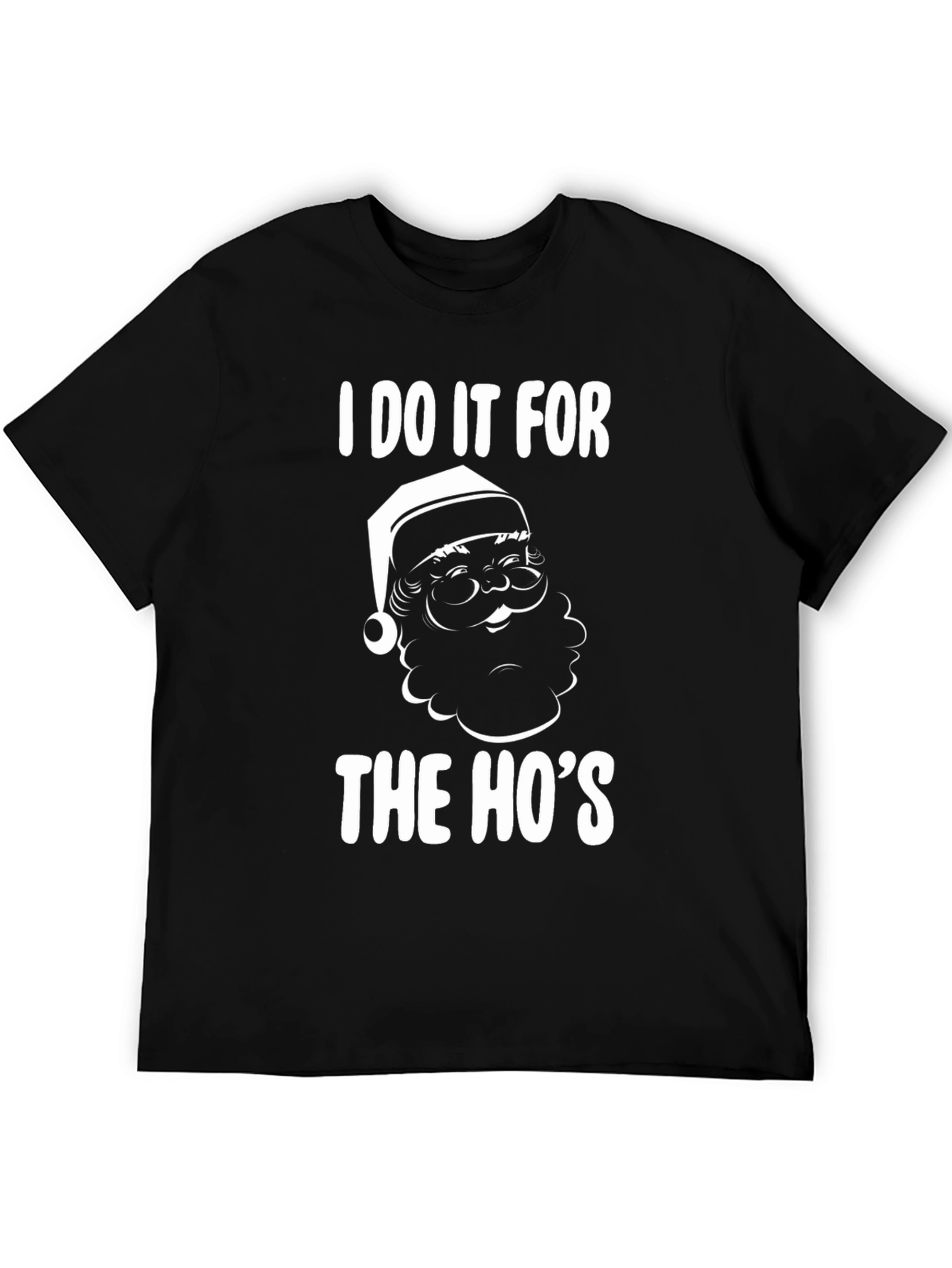 I Do It For The Hos Santa Graphic Tee