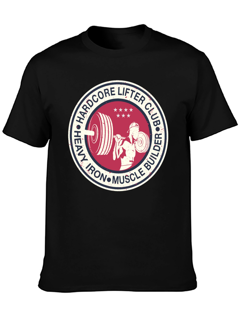 Hardcore Lifter Club Graphic Tee