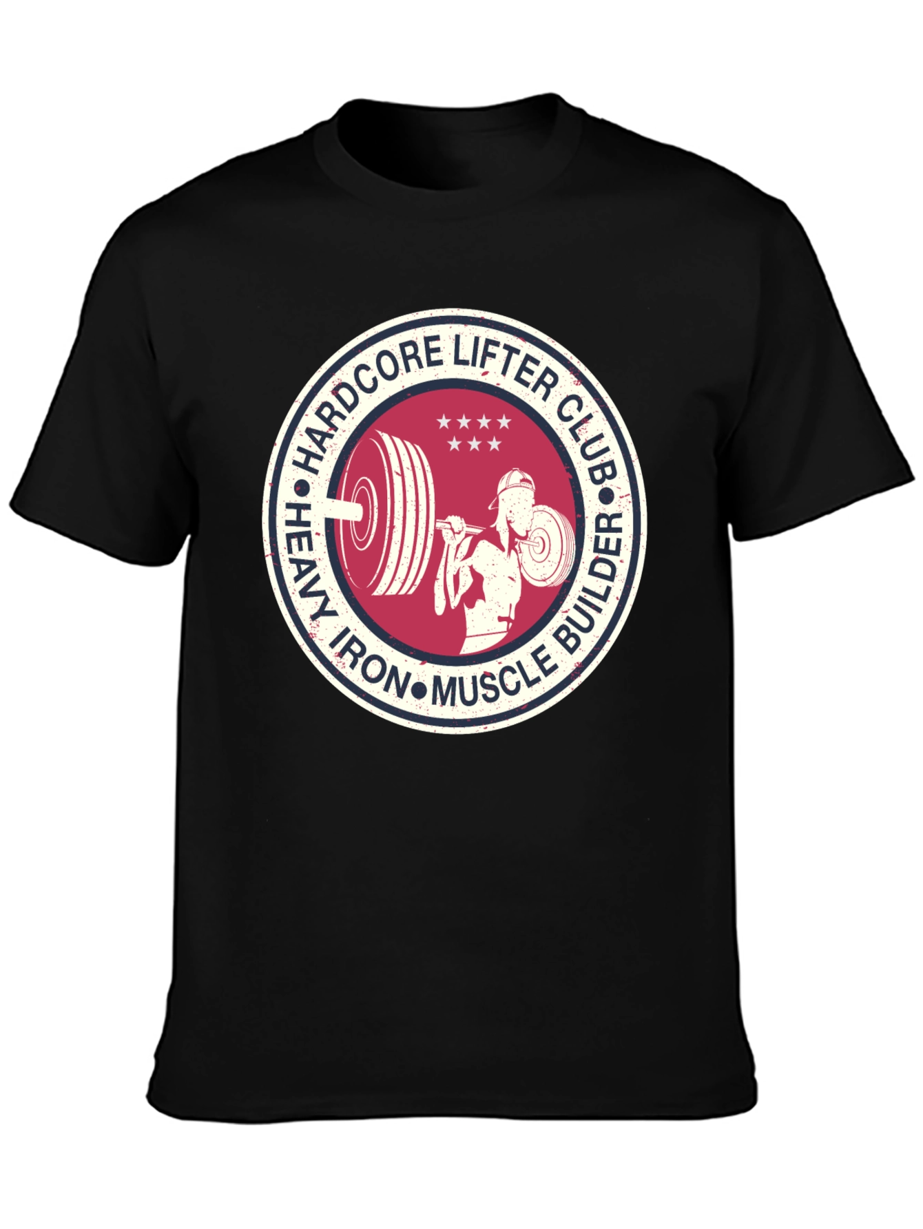 Hardcore Lifter Club Graphic Tee