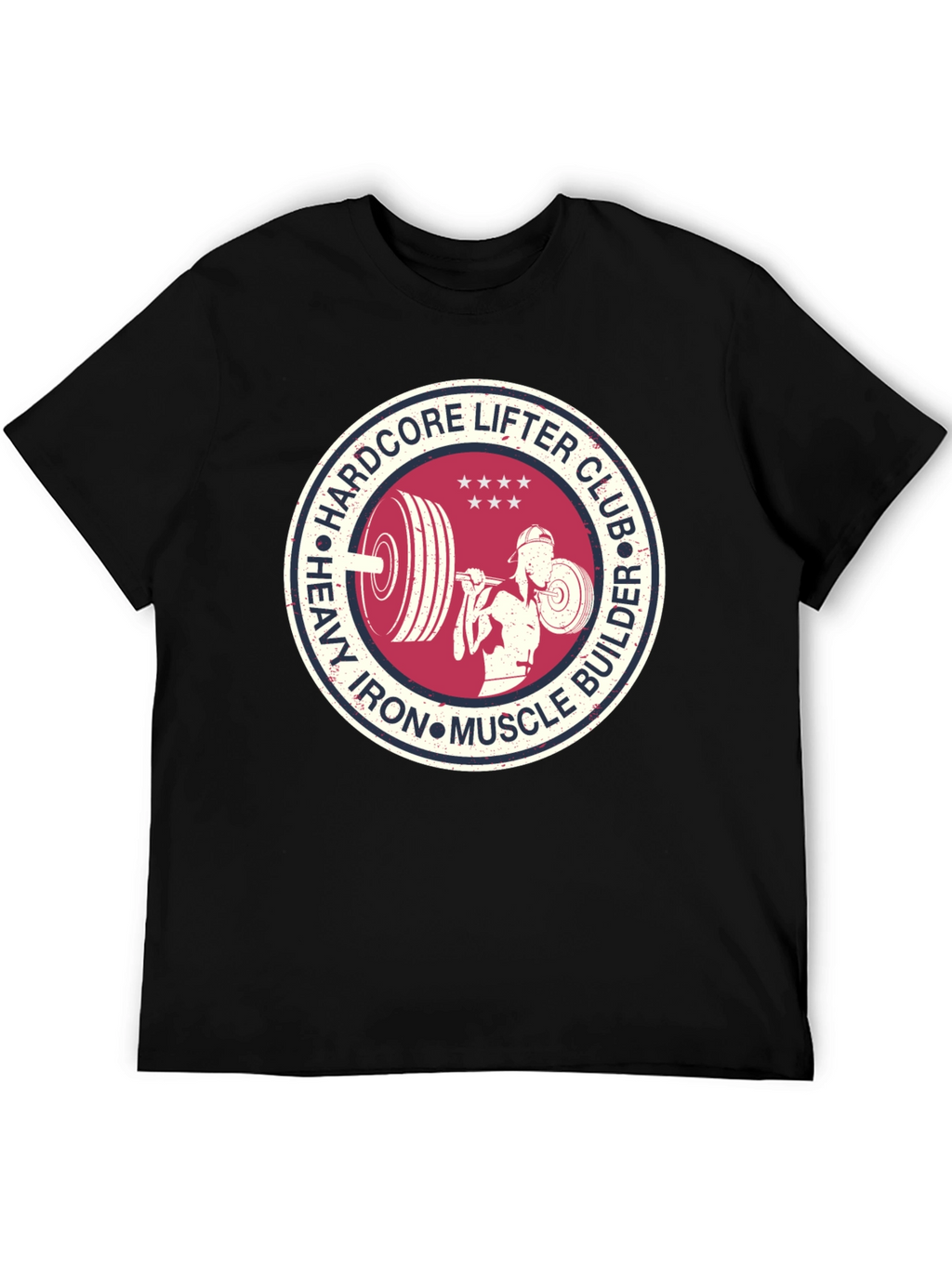 Hardcore Lifter Club Graphic Tee