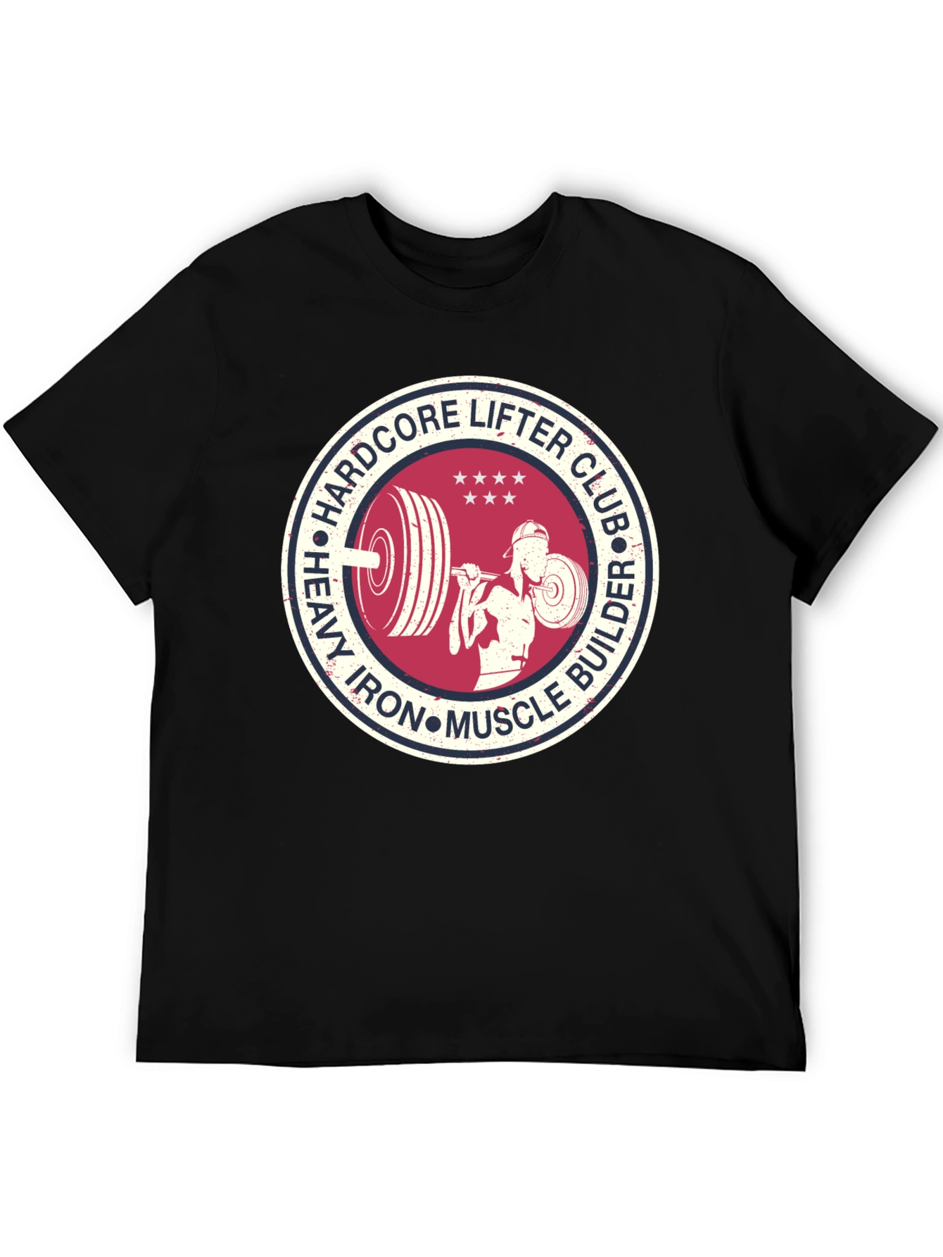 Hardcore Lifter Club Graphic Tee