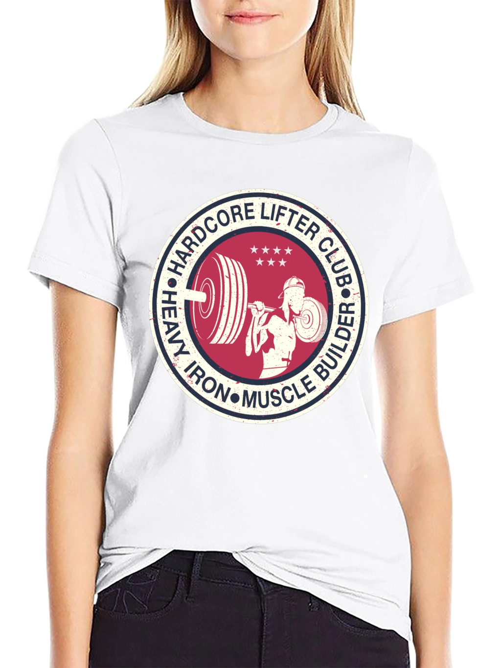 Hardcore Lifter Club Graphic Tee