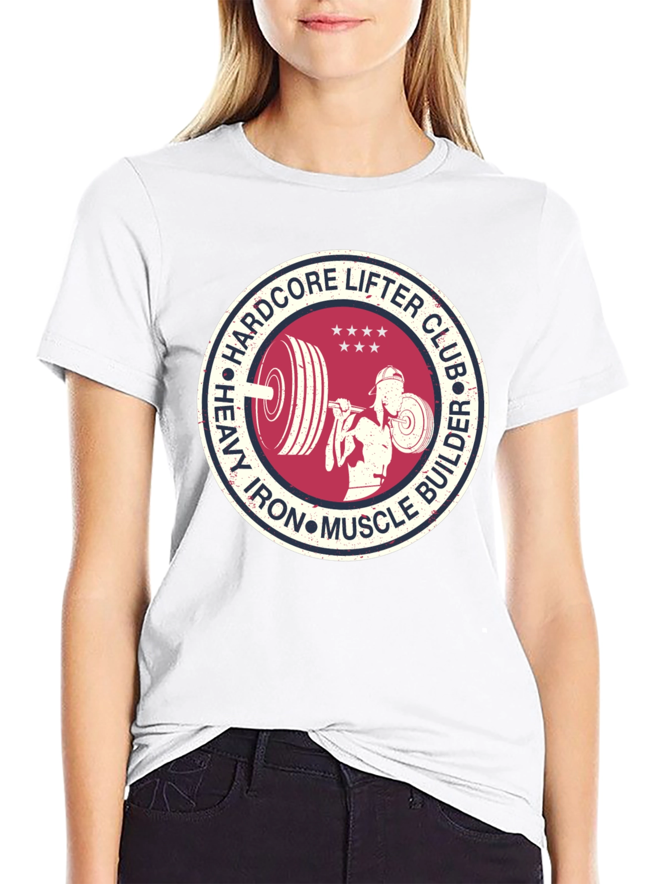 Hardcore Lifter Club Graphic Tee