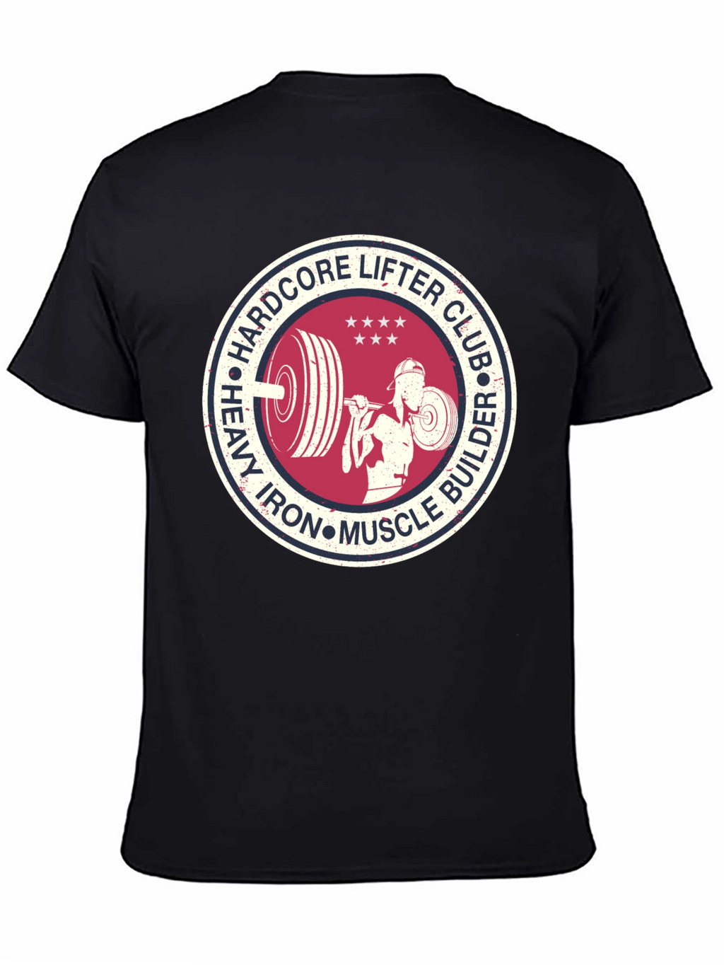 Hardcore Lifter Club Graphic Tee
