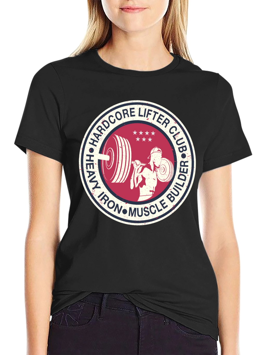 Hardcore Lifter Club Graphic Tee