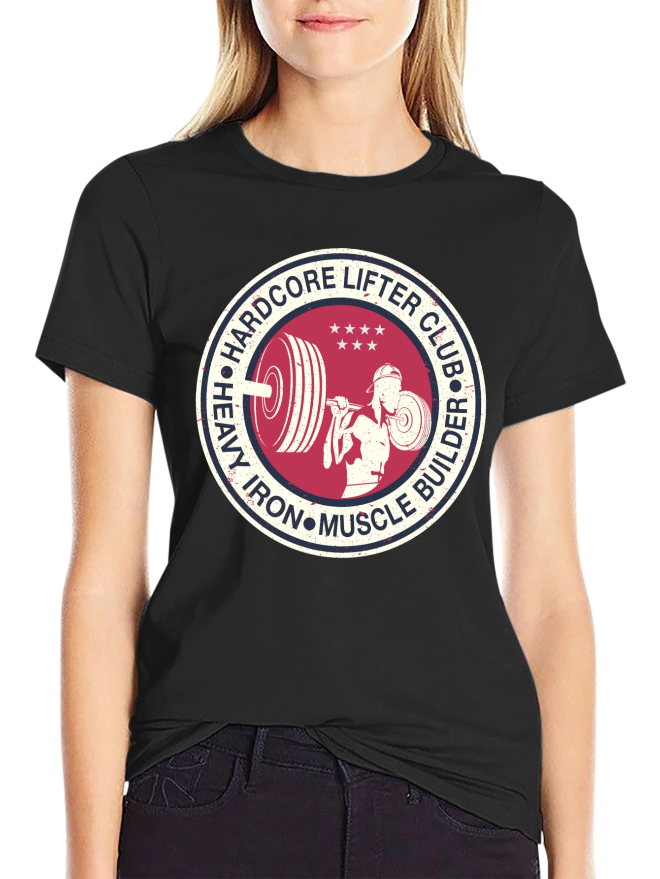 Hardcore Lifter Club Graphic Tee