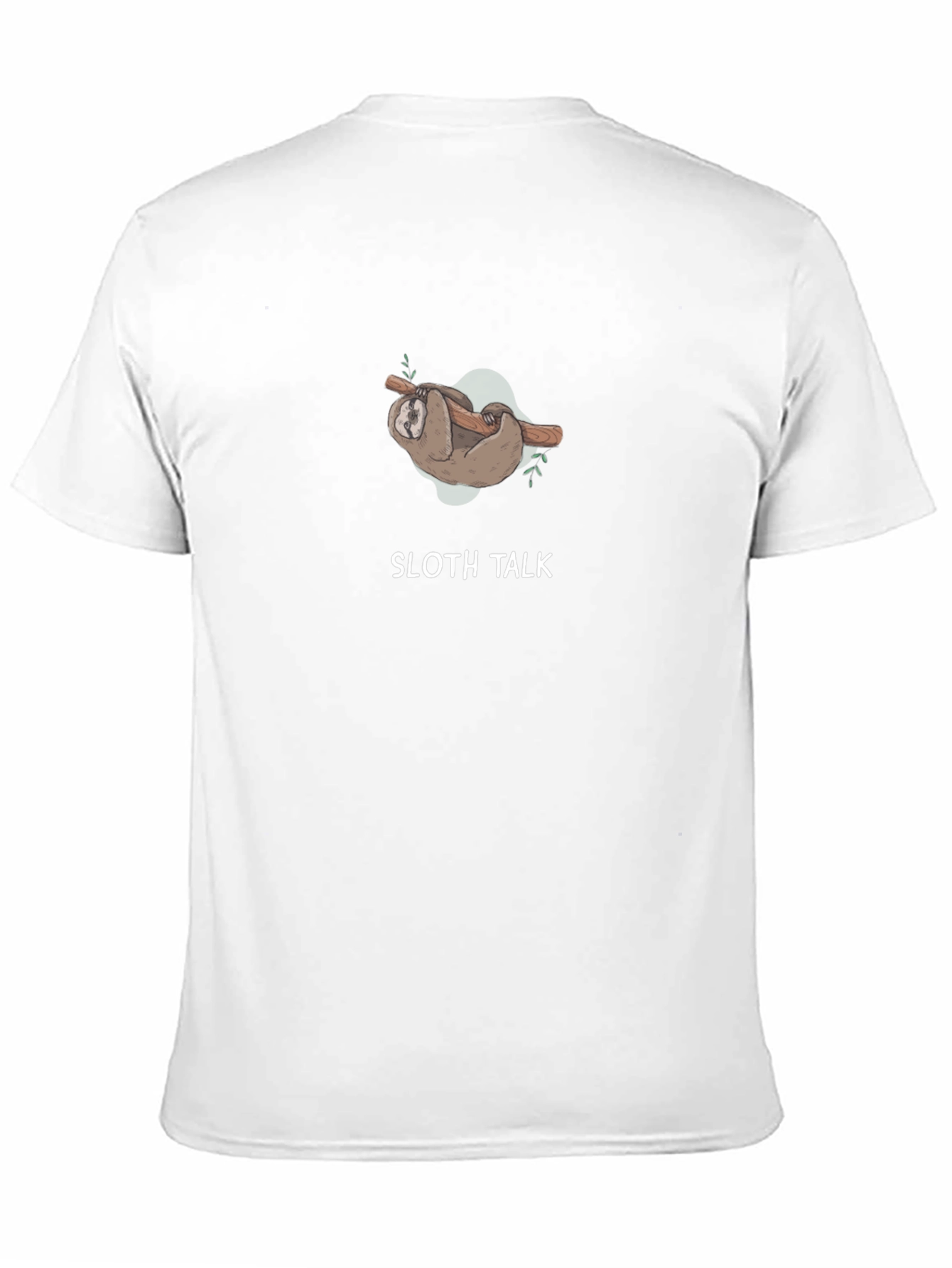 Sloth Talk Graphic Tee - Relaxed Fit