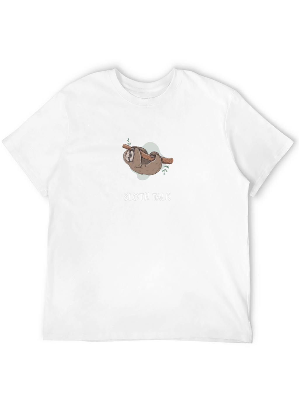 Sloth Talk Graphic Tee - Relaxed Fit