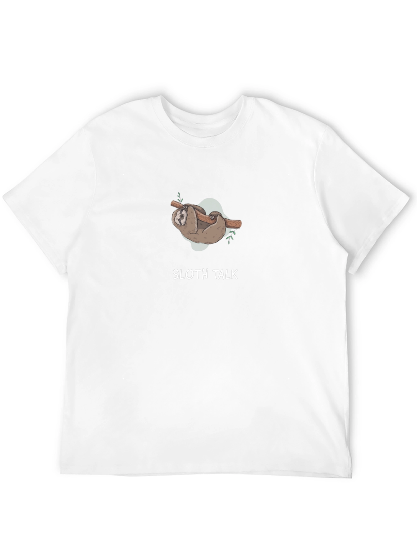 Sloth Talk Graphic Tee - Relaxed Fit