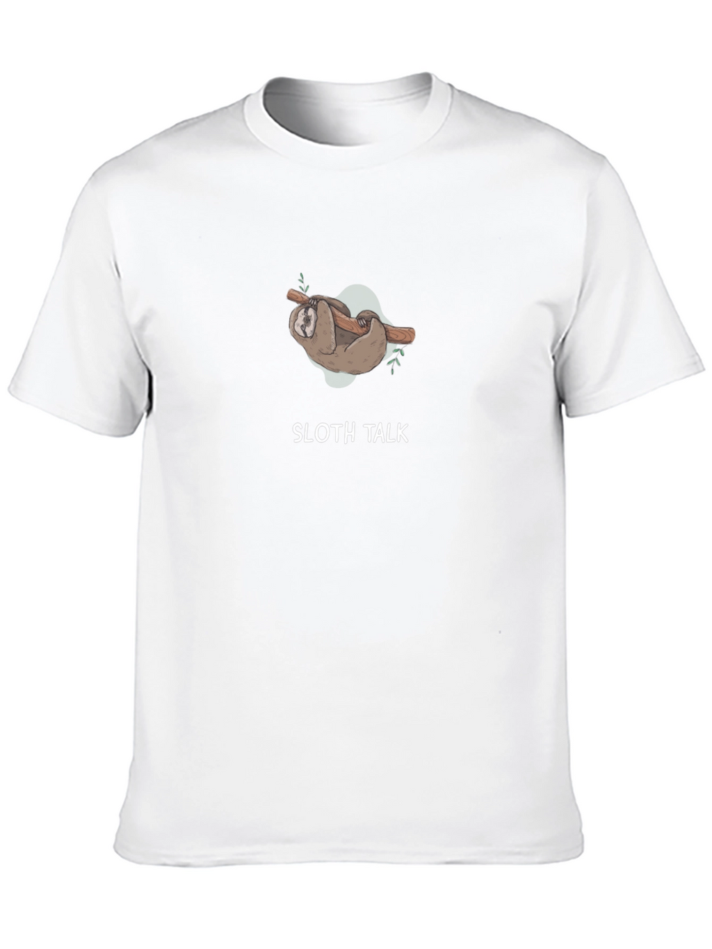 Sloth Talk Graphic Tee - Relaxed Fit