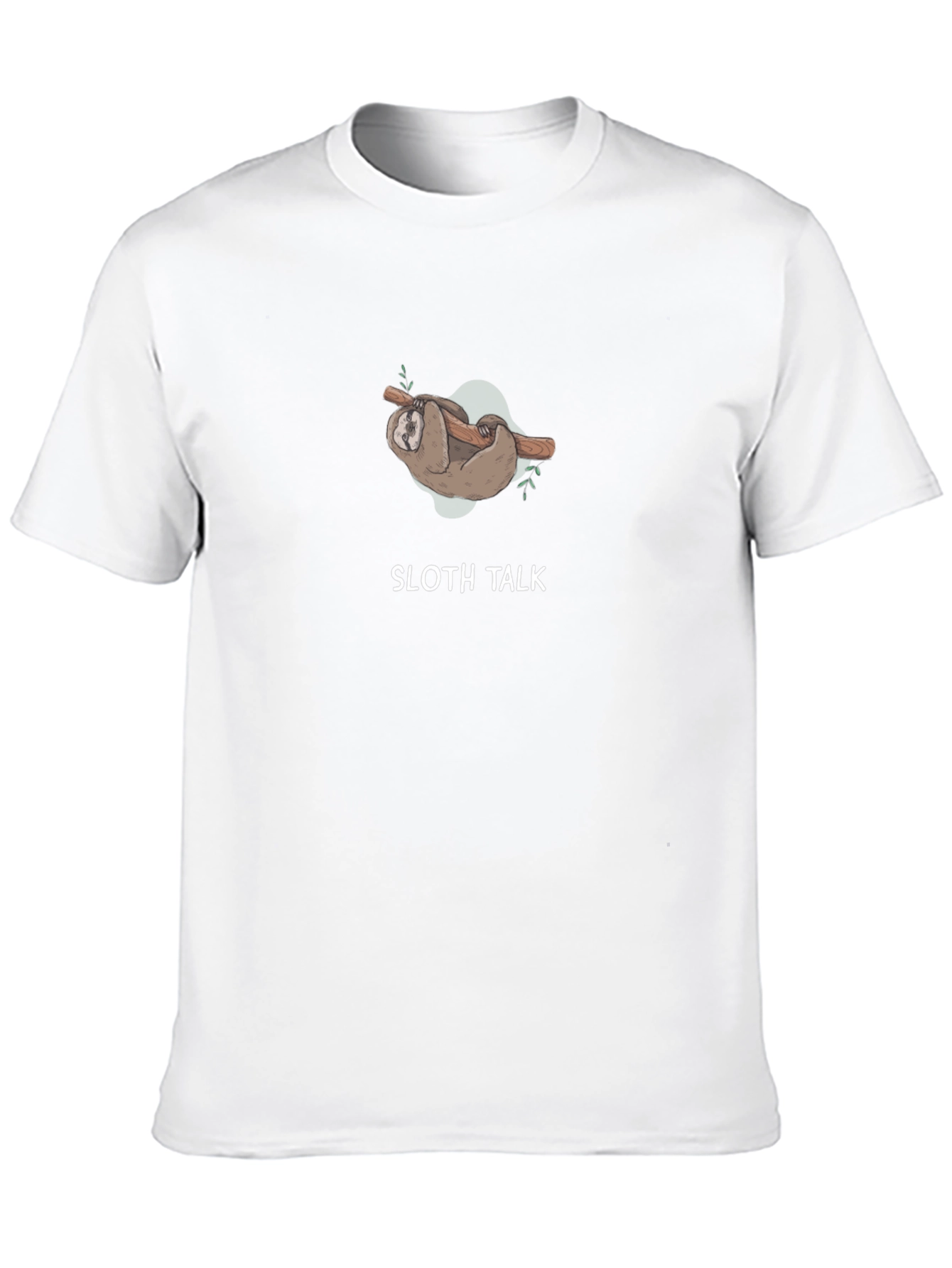 Sloth Talk Graphic Tee - Relaxed Fit