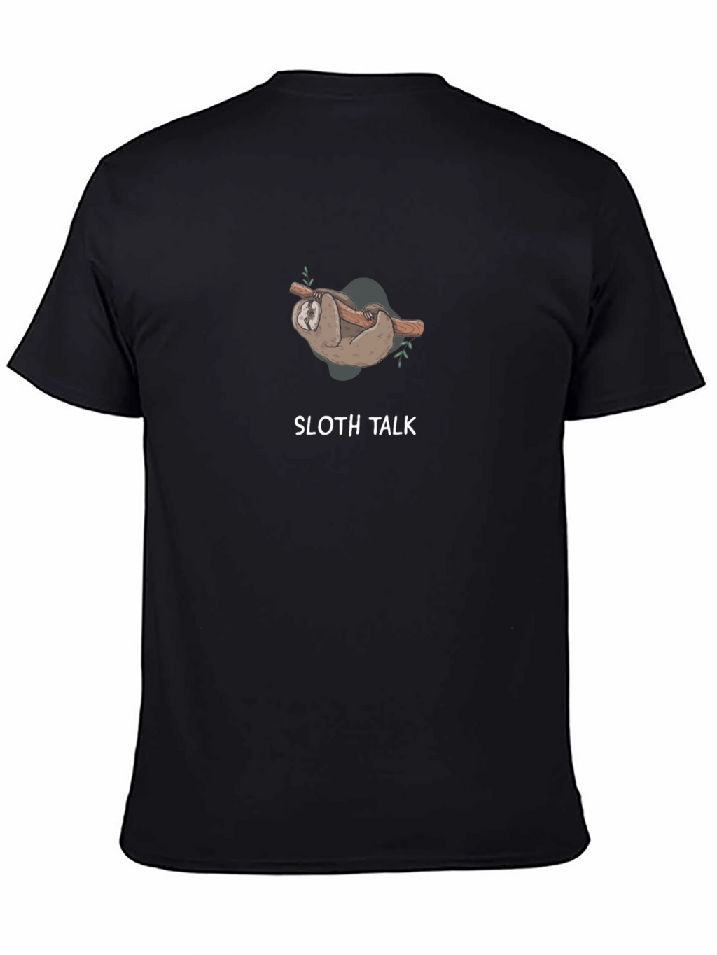 Sloth Talk Graphic Tee - Relaxed Fit