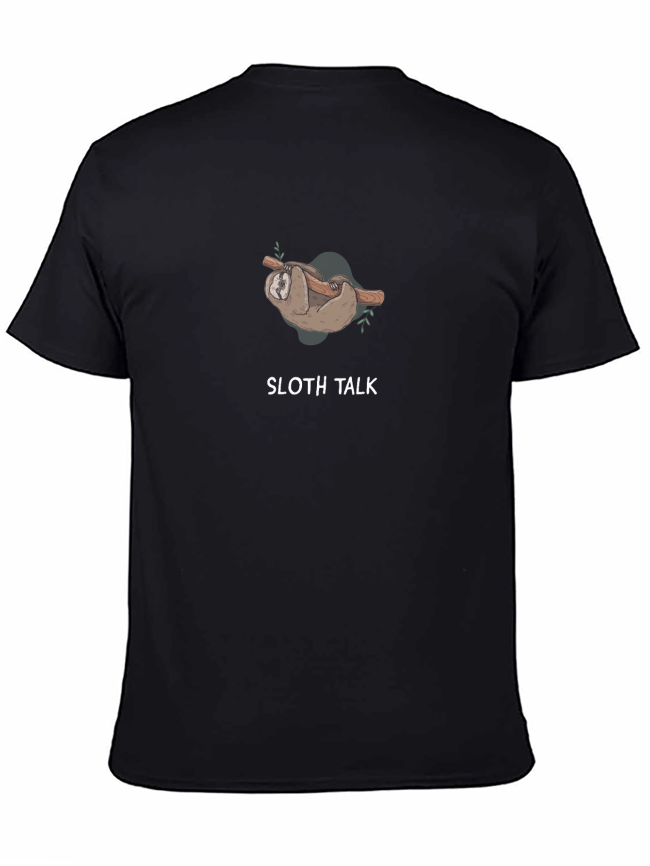 Sloth Talk Graphic Tee - Relaxed Fit