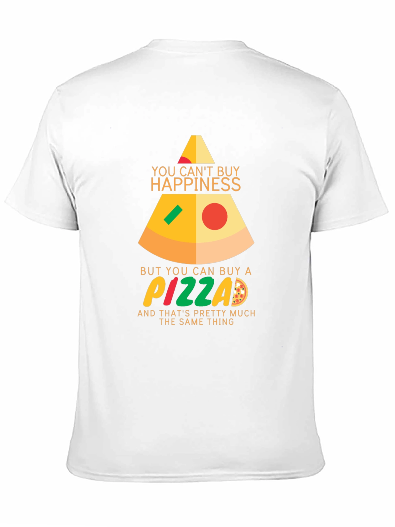 Pizza Happiness Graphic Tee